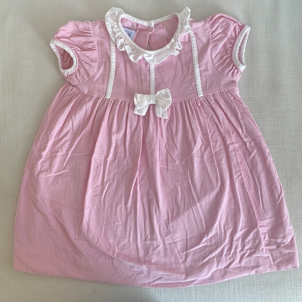 Little English pink corduroy dress. Size 3T.